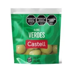 Aceituna Verde CASTELL Doypack 90 gr