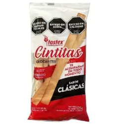 Cintitas Crocantes Clásicas TOSTEX 13 x 125 gr