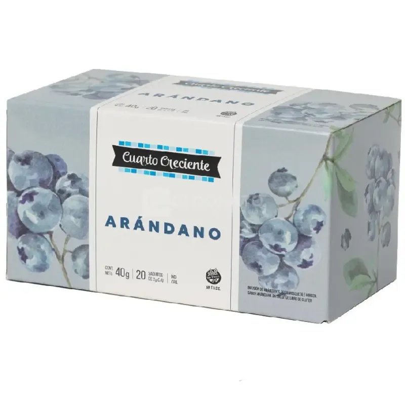 Infusion Arándanos CUARTO CRECIENTE 20 saq