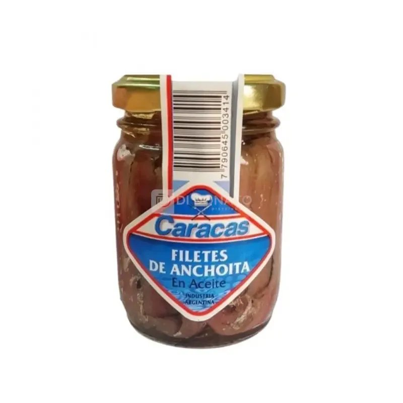 Filetes de Anchoas CARACAS 90 gr