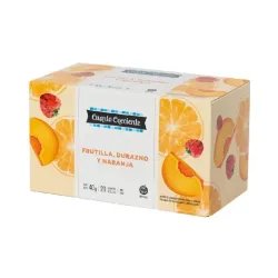 Infusion Frut,durazno,naranja CUARTO CRECIENTE 20 saq