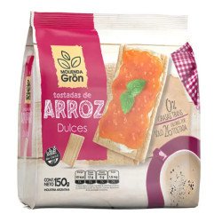 Tostadas de Arroz Dulces Molienda Grön 150 g