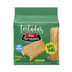 Tostada de Arroz sin Sal DOS HERMANOS 140 gr