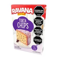 Torta con Chips RAVANA 500 gr