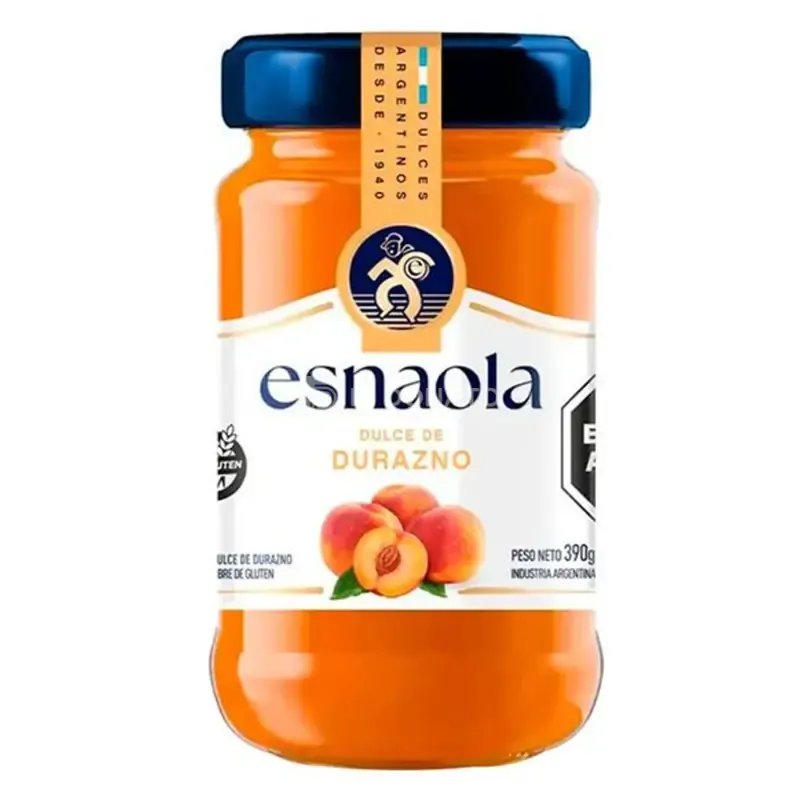 甜 桃子 ESNAOLA 玻璃罐 390 g