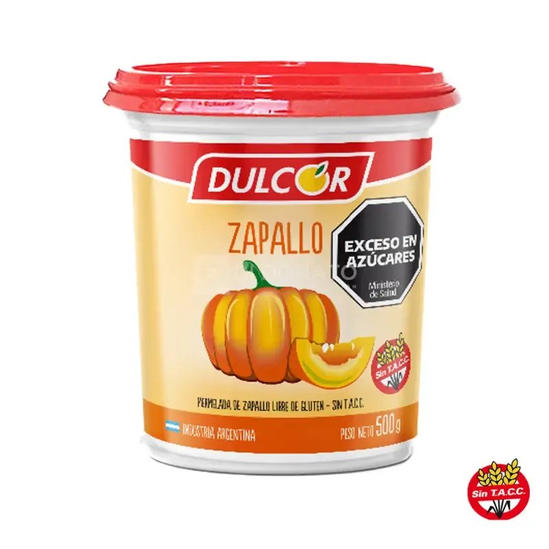 果醬 南瓜 DULCOR 塑膠罐 500 g