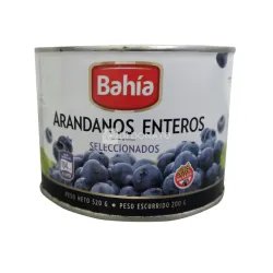 Arándanos en Almibar BAHIA 520 gr