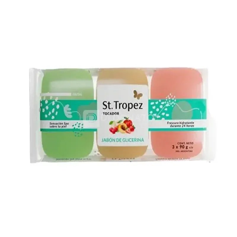香皂 Tricolor 甘油 ST. TROPEZ 270 g