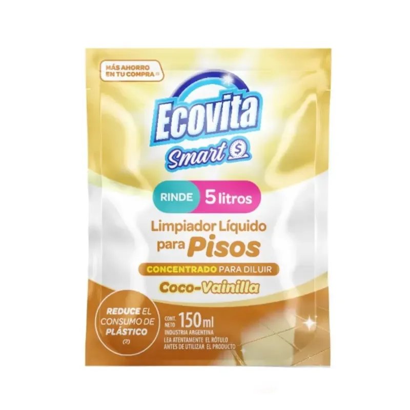 Smart Limpiador Piso Concentrado 椰子 ECOVITA 150 ml