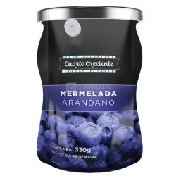 Mermelada Arándanos CUARTO CRECIENTE Doypack 330 gr