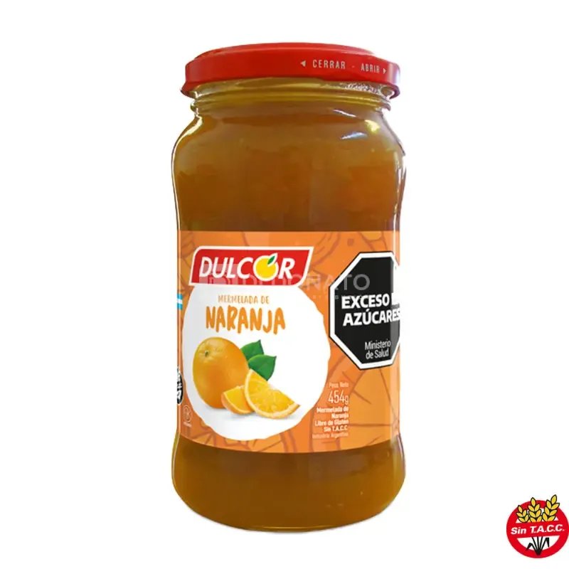 果醬 橙子 DULCOR 玻璃罐 454 g